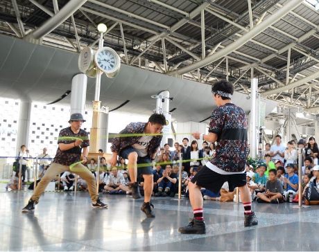 大阪駅の超夏祭りステージのイメージ