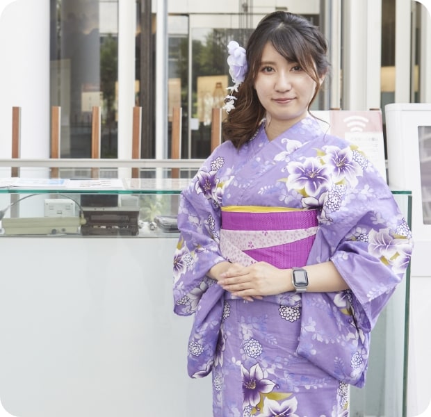 ゆかたでおもてなしのイメージ