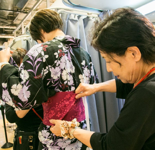 マルっとゆかた祭のイメージ