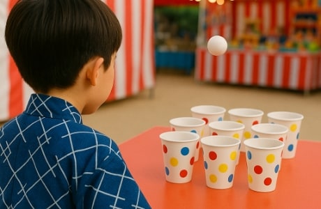 ピンポンカップゲームのイメージ